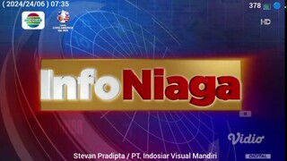 🔴 [ LIVE ] INDOSIAR HD FOKUS HEADLINE NEWS INFORMASI NIAGA 2024/24/06 SENIN PKL 07:35 WIB