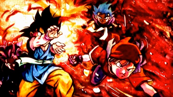 Sudah sebulan! Saya merestorasi “Dragon Ball GT” dengan pasir