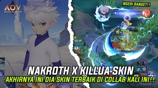 INI DIA YANG DITUNGGU!! KILUA X NAKROTH SKIN TERBAIK COLLAB HUNTER X HUNTER AOV