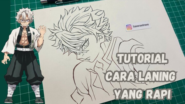 TUTORIAL LENGKAP LANING SKETSA ANIME, MUDAH DAN ENAK DIPAHAMI