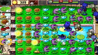 Plants Vs Zombies #9 – Hoa Quả Nổi Giận – Chơi Game Hoa Quả Nổi Giận, Level 3-4