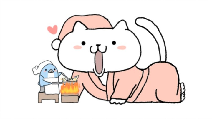 傻鲨日常｜《 抱 了 一 个 通 宵 》