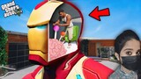 Franklin Control Ironman's Suit To Destroy Los Santos - GTA 5 #84