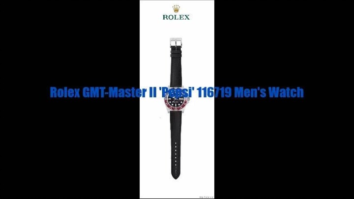 Rolex GMT-Master II 'Pepsi' 116719 Men's Watch