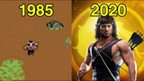 Rambo Game Evolution [1985-2020]