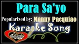 Para Sa'yo/ Karaoke Version/Karaoke Cover