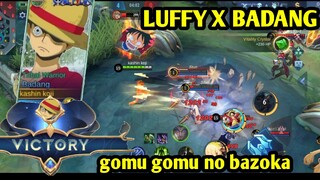 script luffy X badang | custom skin badang| gomu gomu bazzoka