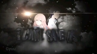 AMV Typography Atlantis A silent voice