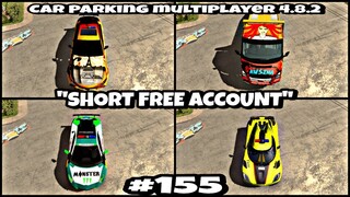 || SHORT FREE ACCOUNT#155 || CAR PARKING MULTIPLAYER 4.8.2