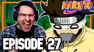 FOREST OF DEATH!! | Naruto Episode 27 REACTION | Anime Reaction