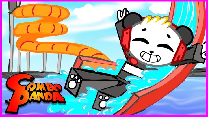 ROBLOX Water Park Let's Play with Combo Panda