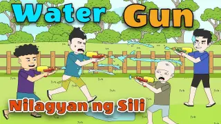 Larong WATER GUN 90s  | Pinoy Animation