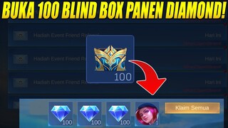 KLAIM 100 DIAMOND DAN SKIN EPIC LAYLA SABER!! CUMA BUKA BLIND BOX BISA PANEN DIAMOND!! MOBILE LEGEND