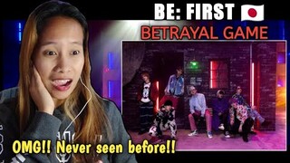 BE: FIRST - BETRAYAL GAME ( MUSIC VIDEO) || REACTION