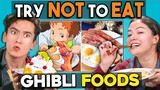 Try Not To Eat Challenge - Studio Ghibli Foods | People Vs. Food