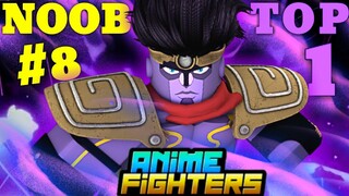 6X DMG ALONEZINHO 2.0 NOOB AO TOP 1 GLOBAL IMPOSSIVEL NO ANIME FIGHTERS SIMULATOR ROBLOX #6