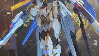 [Gundam Guangzhou Exhibition] Shit Gold Strike Freedom? I laughed so hard talking to my friends
