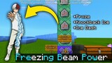 How to get Todoroki's Ice Freeze Power in Minecraft using Command Blocks Trick!