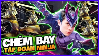 Yi Huyết Nguyệt cùng 4 Đồ Đệ đồ sát Tập đoàn Ninja !!!