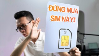 Đừng mua sim data 4G này (mình nghĩ thế)