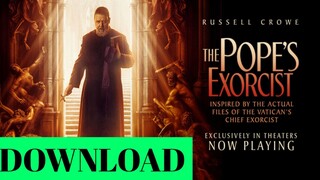 HOW TO DOWNLOAD THE POPE'S EXORCIST #thepopesexorcist #movie