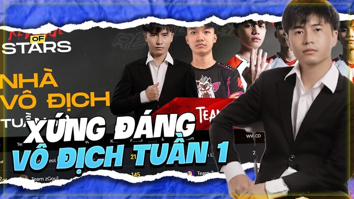 ( PUBG ) BẮN NHƯ NÀY XỨNG ĐÁNG CHO CHỨC VÔ ĐỊCH TUẦN 1 KHI ĐƯỢC DẪN DẮT BỞI ĐỘI TRƯỞNG