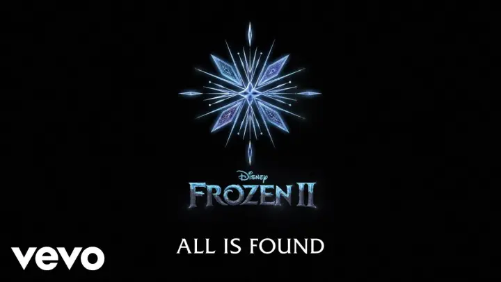 Evan Rachel Wood - All Is Found (From "Frozen 2"/Lyric Video)