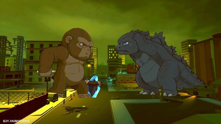 Godzilla vs kong Animation 2