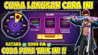 TRIK SPIN DAPAT 9999 DIAMOND? DI EVENT KATANA THRASH METALLIC | TRIK SPIN KATANA TERBARU - FREE FIRE