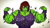 Whe She Hulk Loses Control - Transformation Animation - You Have Never Seen it Before 2023