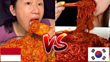 INDONESIAN VS KOREAN EXTREME SPICY MUKBANG!🌶️🔥🥵