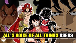 All 5 Characters Who Have the Voice of All Things Ability
