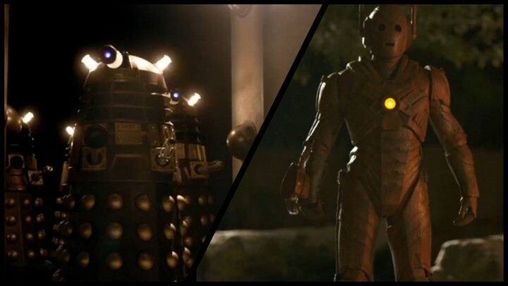Dalek and Cybermen action in: 'The Time of the Doctor' (2013)