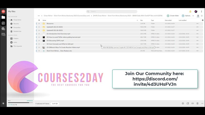 Chase Reiner – Short Form Riches Bootcamp 2023 Download