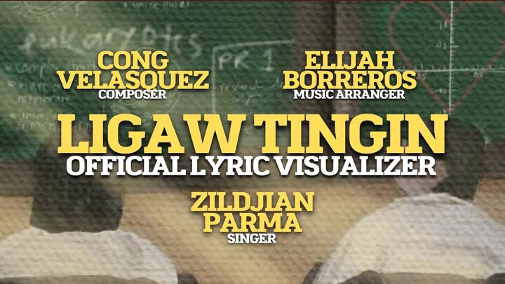 Ligaw Tingin - Zildjian (Official Lyric Visualizer)