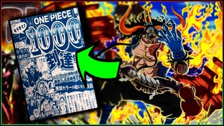 One Piece Chapter 1000 OFFICIAL Release Date CONFIRMED! (Predictions) ~ B.D.A Law