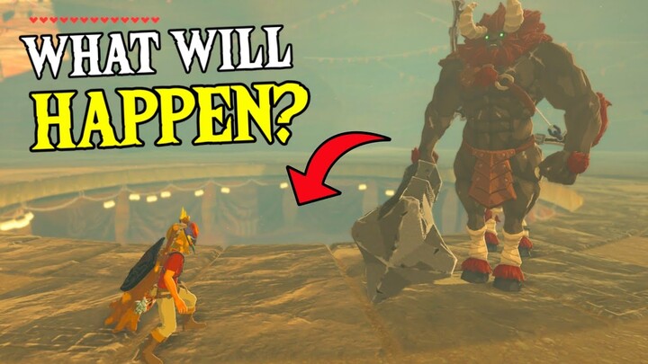 Dropping a Lynel into the YIGA PIT! | Zelda: Breath of the Wild