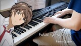 Seishun Buta Yarou wa Bunny Girl Senpai no Yume wo Minai ED - "Fukashigi no Carte" | Piano Cover