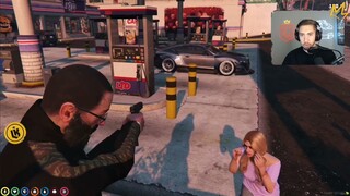 Mr K executes the blocks at Little Seoul gas station  | Nopixel GTA RP