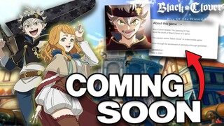 IT IS NEARLY TIME, BLACK CLOVER MOBILE IS ALMOST HERE & UPDATES ARE HAPPENING! | BLACK CLOVER MOBILE