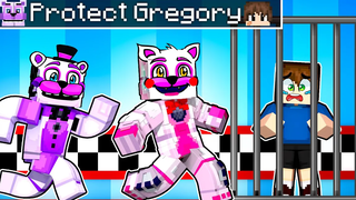 ปกป้องเกรกอรีใน Minecraft Security Breach Five Nights ที่ Freddys FNAF