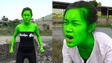 She-Hulk Stop Bad Guy - Green Fat