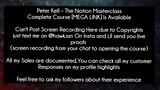Peter Kell – The Notion Master class. course download