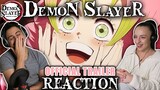 DEMON SLAYER SEASON 3 TRAILER REACTION! | Swordsmith Village Arc