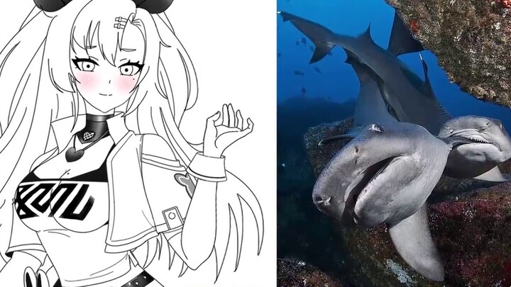 From a scientific perspective, what is the structure of Shark Girl? How strong is she?