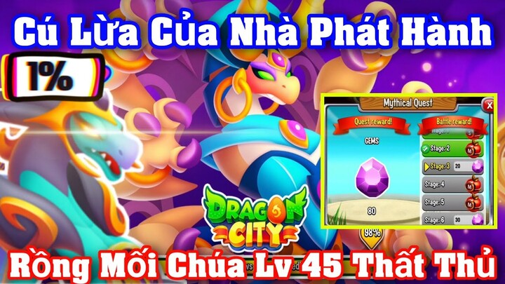 Dragon City Tập 938 : Cú Lừa Từ Sự Kiện Lửa Băng Rồng Mối Chúa Lv45 Thất Thủ