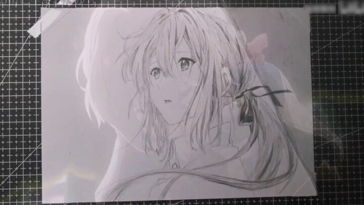 [Hand-painted] 200 minutes of hand-painted [Violet] "Violet Evergarden" You will no longer be a prop