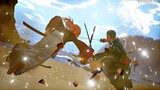 Jump Force (Kenshin Himura) vs (Zoro Roronoa) 1080p HD