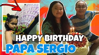 HAPPY 81th BIRTHDAY PAPA SERGIO (Money Bouquet SURPRISE💰)