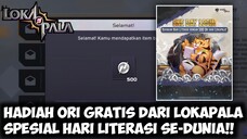 HADIAH ORI GRATIS DARI LOKAPALA SPESIAL HARI LITERASI SE-DUNIA 😱 | LOKAPALA INDONESIA